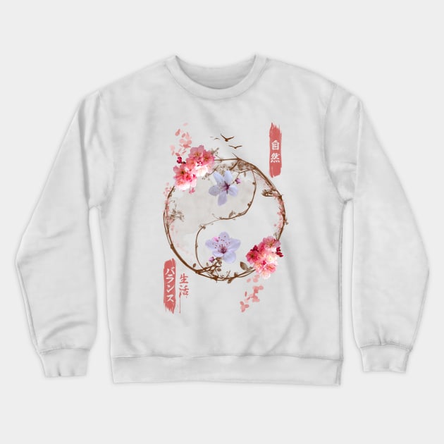 Eternal Balance Crewneck Sweatshirt by CyncorArtworks